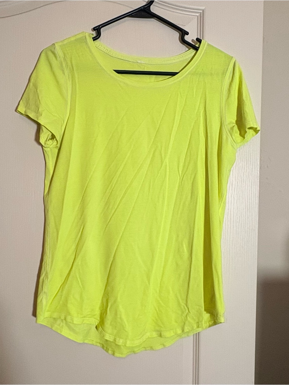 Lululemon Love Crew Fade Highlight Yellow Sublimado Pigment Dye Tee medium